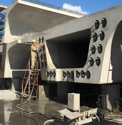 港口压浆料施工流程及注意事项